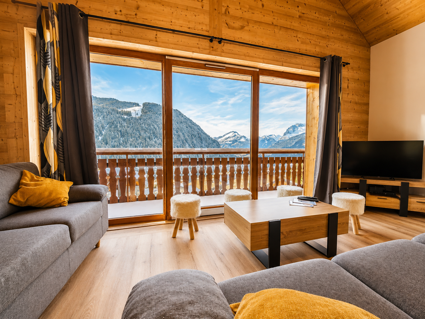 Photo - Accueil chalet sejour et vue panoramique vue 1